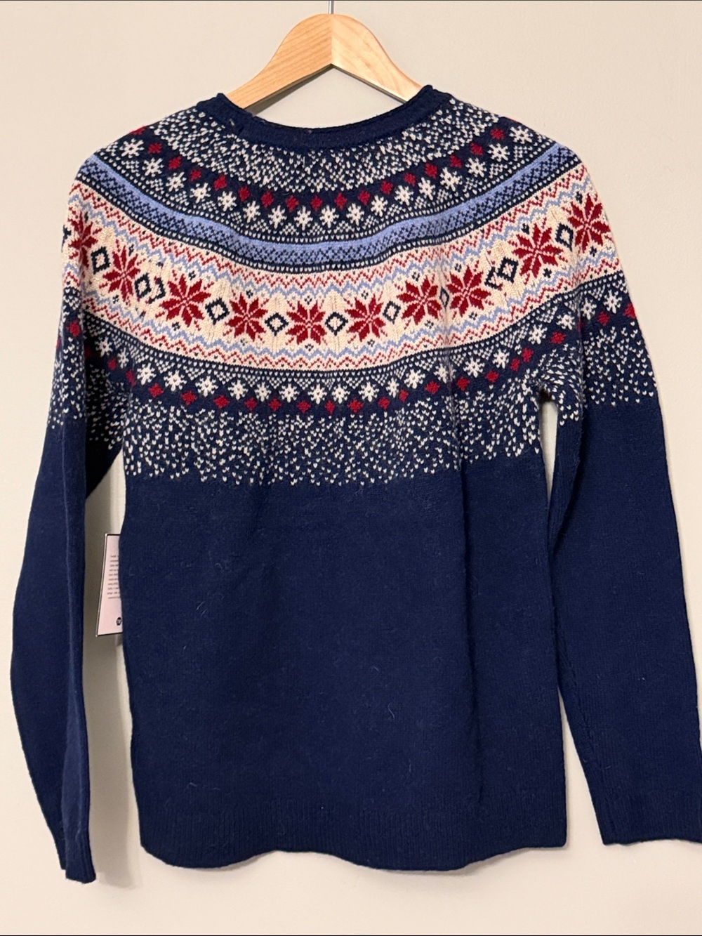 Tabitha Webb Nordic Fair Isle Lambswool Sweater | Size Medium | NWT - Picture 3 of 8